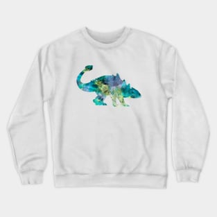 Ankylosaurus Watercolor Painting 2 Crewneck Sweatshirt